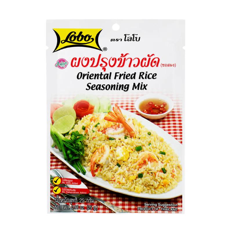 Assaisonnement pour riz frit oriental - LOBO - 25g