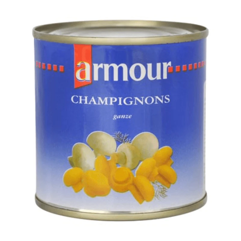 Champignons de Paris entières Armour - ARMOUR - 184g