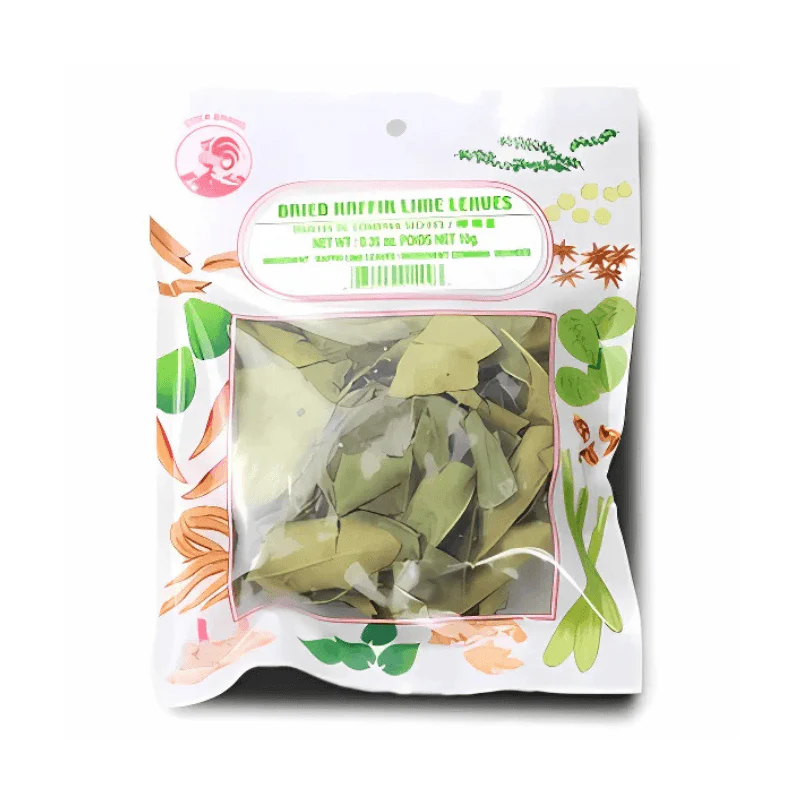 Feuilles de kaffir (citron vert) séchées - COCK - 10g