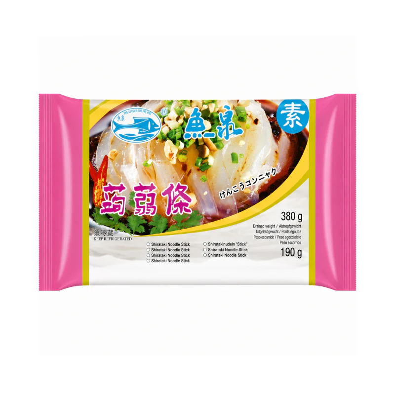 Nouilles de konjac shirataki en sticks - FISH WELL - 380g