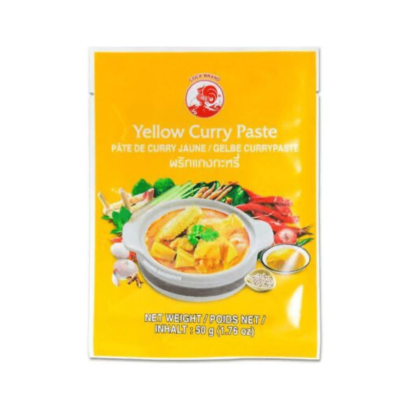 Pâte de curry jaune - COCK - 50g