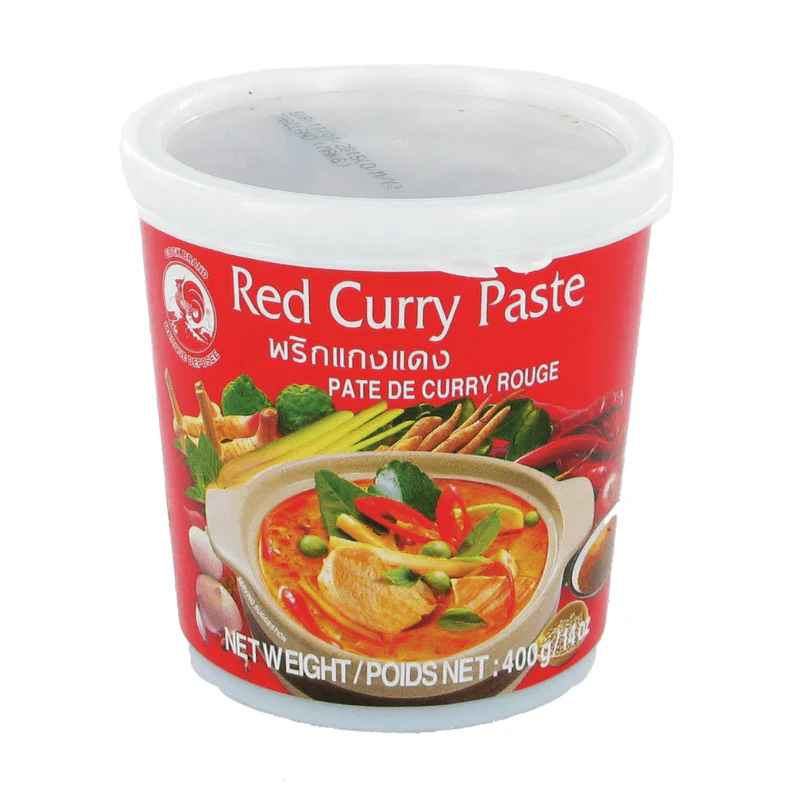 Pâte de Curry Rouge - COCK - 400g
