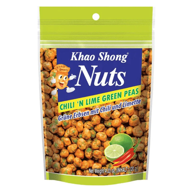 Petits pois au gout TOMYUM ( piment et citron vert) - 120g