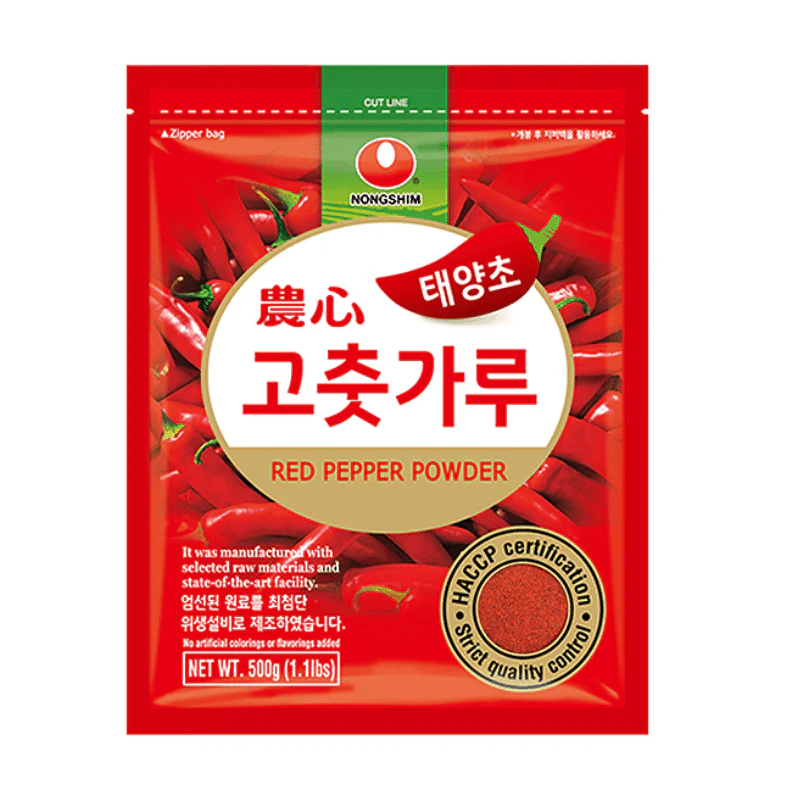 Piment rouge Gochugaru en poudre pour kimchi (fine) - NONGSHIM - 454g