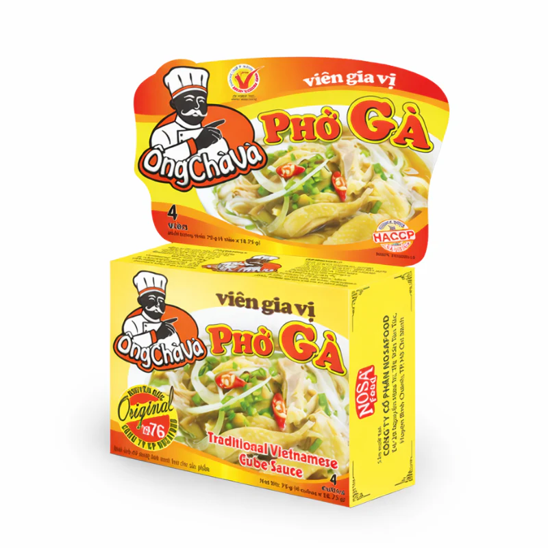 Poudre de soupe Phở Gà Nosa - ONG CHA VA - 75g
