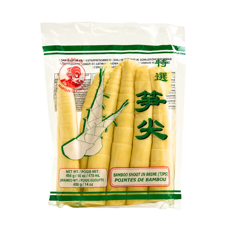 Pousses de bambou en saumure sous vide - COCK - 454g