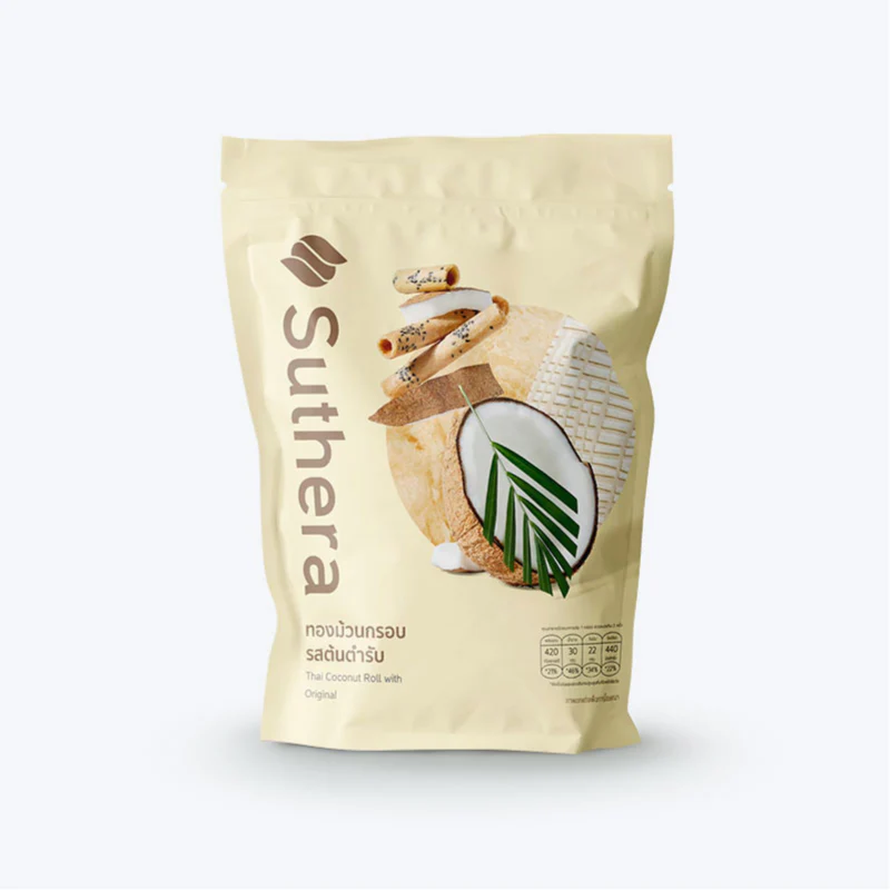 Rouleaux de noix de coco thaïlandais – SUTHERA- 70g