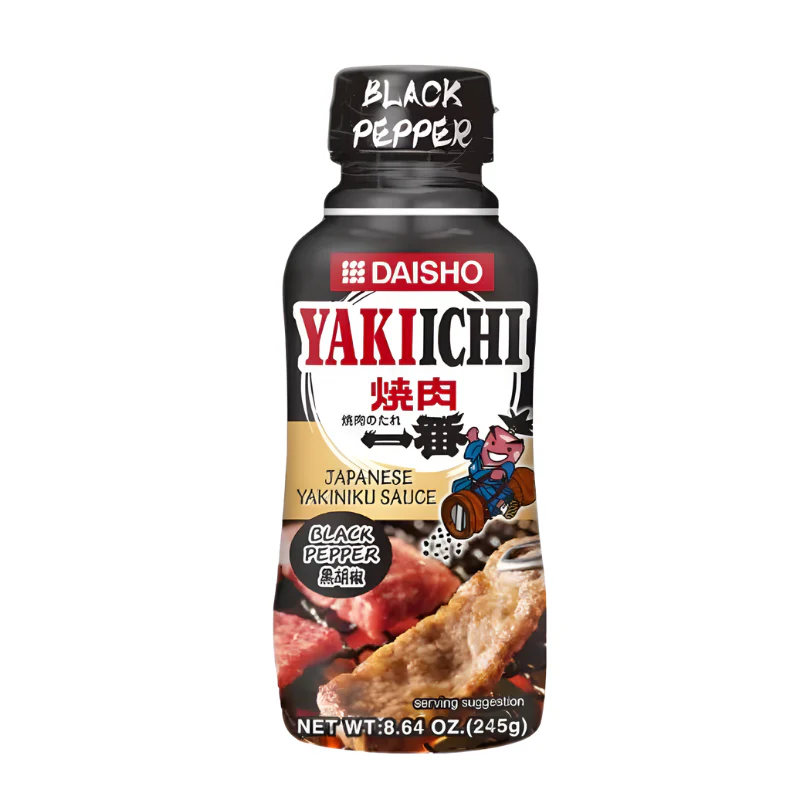 Sauce BBQ au poivre noir YAKIICHI - DAISHO - 245g
