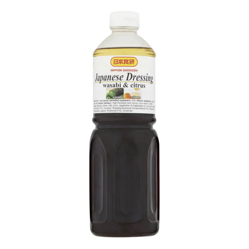 Sauce salade au wasabi et agrumes japonaise - NIPPON SHOKKEN - 1L