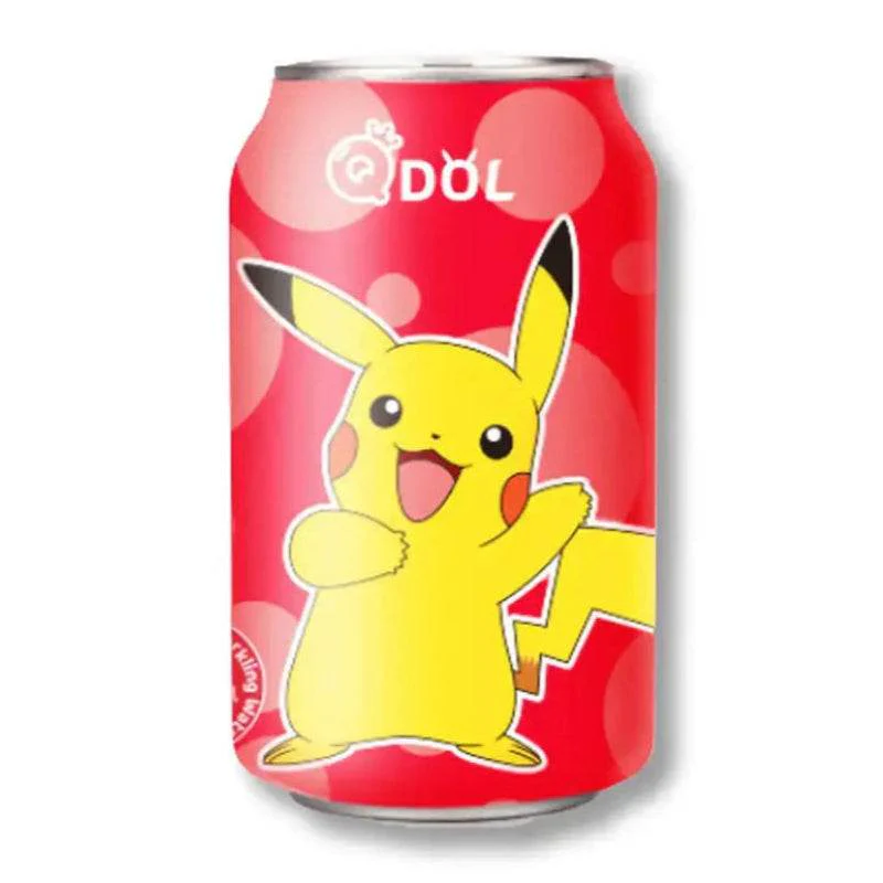 Soda Pokémon (Pikachu) saveur fraise - 330ml