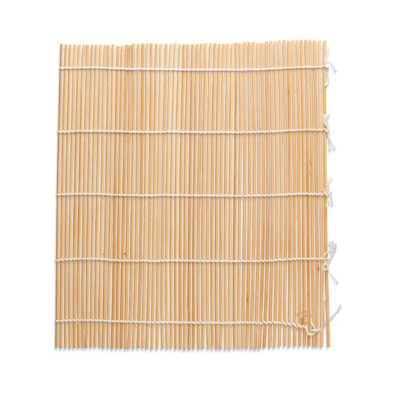Tapis à sushi en bambou 24x24cm