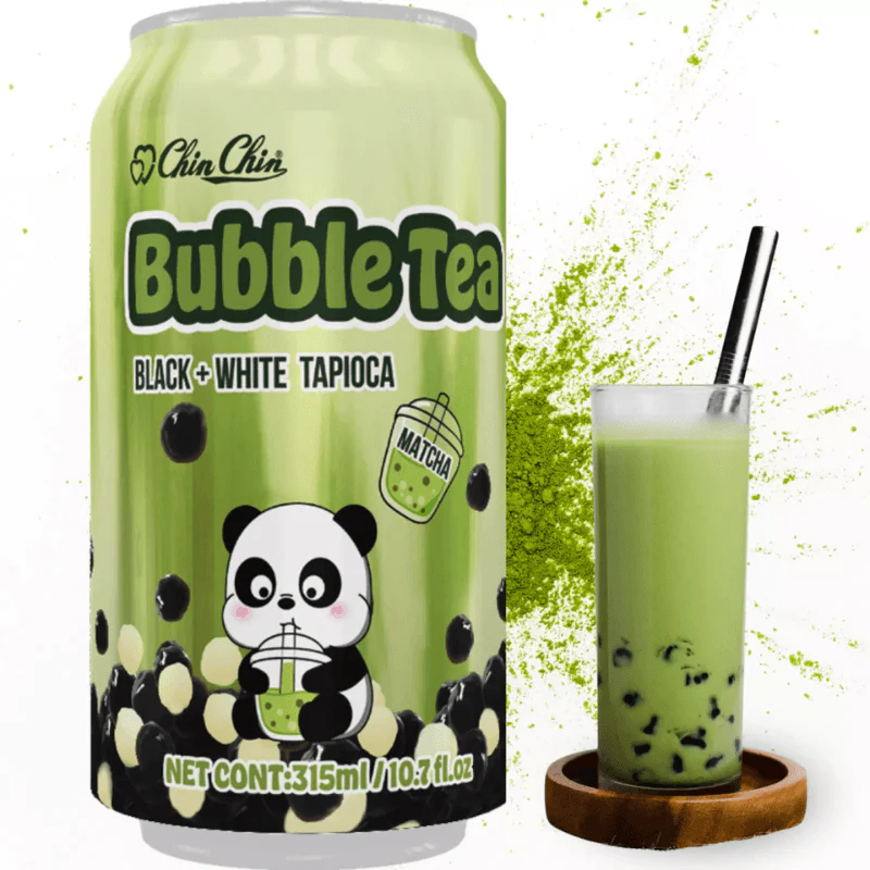 Thé matcha à bulles - CHIN CHIN - 315ml